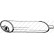 Middle Silencer 115-743 Bosal