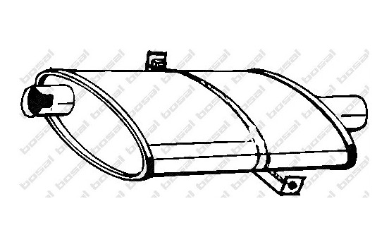 Middle Silencer 130-161 Bosal