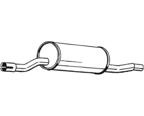 Middle Silencer 135-465 Bosal, Image 2