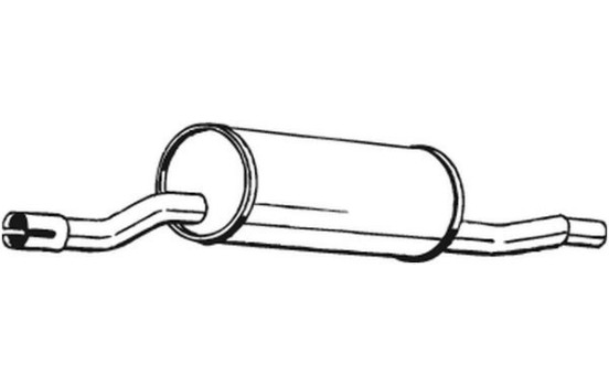 Middle Silencer 135-465 Bosal, Image 2