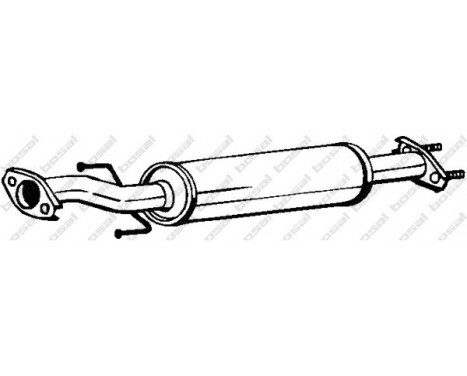 Middle Silencer 141-385 Bosal