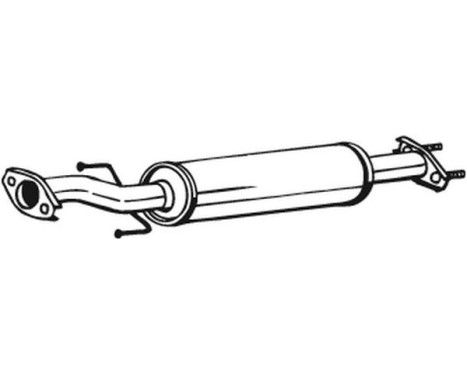 Middle Silencer 141-385 Bosal, Image 2