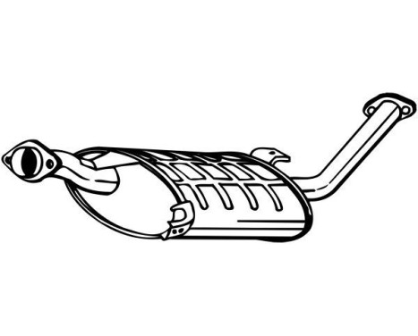 Middle Silencer 145-001 Bosal, Image 2