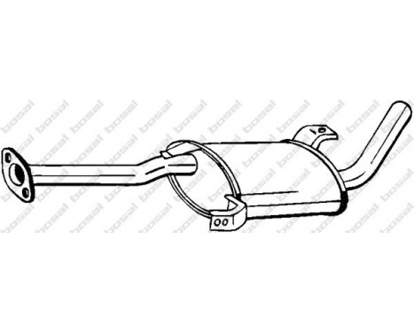 Middle Silencer 145-185 Bosal