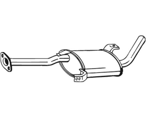Middle Silencer 145-185 Bosal, Image 2