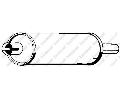 Middle Silencer 154-545 Bosal