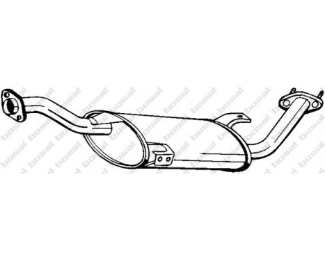 Middle Silencer 154-549 Bosal