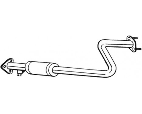 Middle Silencer 163-435 Bosal, Image 2