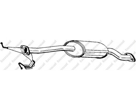 Middle Silencer 171-569 Bosal