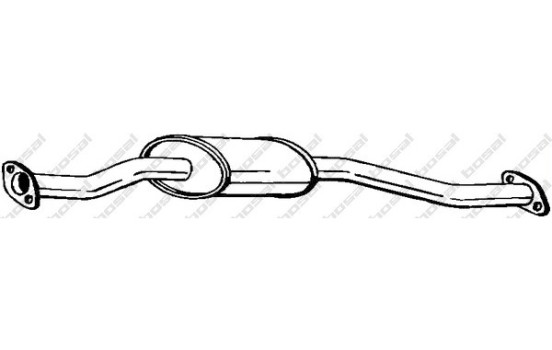 Middle Silencer 171-689 Bosal