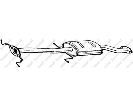 Middle Silencer 171-707 Bosal