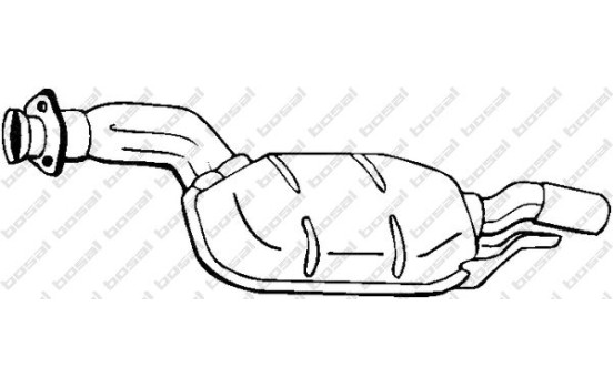 Middle Silencer 175-027 Bosal