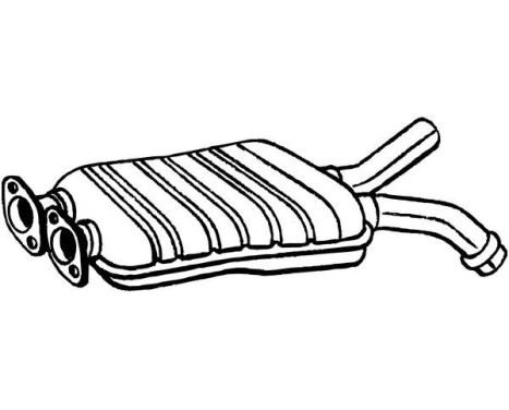 Middle Silencer 175-057 Bosal