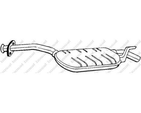 Middle Silencer 175-175 Bosal