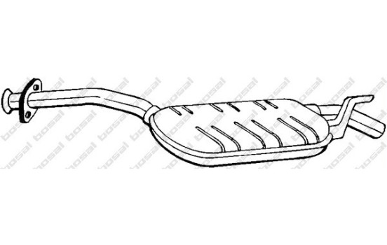 Middle Silencer 175-175 Bosal