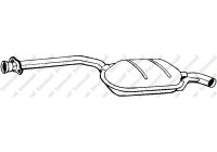 Middle Silencer 175-185 Bosal