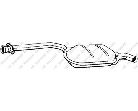 Middle Silencer 175-185 Bosal