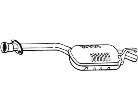 Middle Silencer 175-241 Bosal, Image 2