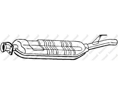 Middle Silencer 175-397 Bosal