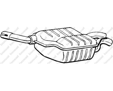 Middle Silencer 175-439 Bosal