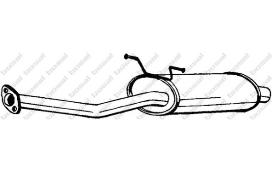 Middle Silencer 177-179 Bosal