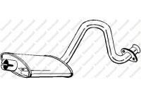Middle Silencer 190-831 Bosal