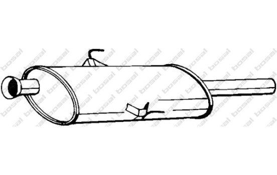 Middle Silencer 200-159 Bosal