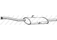 Middle Silencer 200-163 Bosal