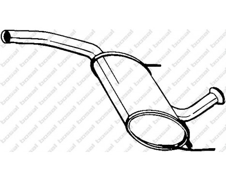 Middle Silencer 200-221 Bosal