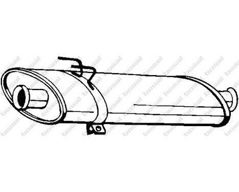 Middle Silencer 200-269 Bosal