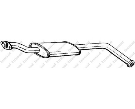 Middle Silencer 200-443 Bosal