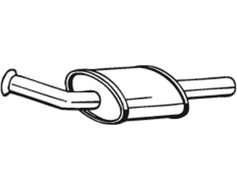 Middle Silencer 200-811 Bosal, Image 2