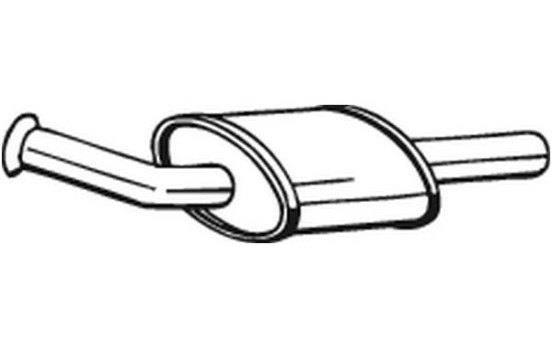 Middle Silencer 200-811 Bosal, Image 2