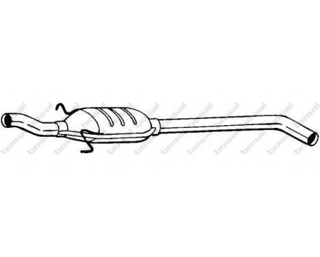 Middle Silencer 200-817 Bosal