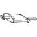 Middle Silencer 210-815 Bosal, Thumbnail 2