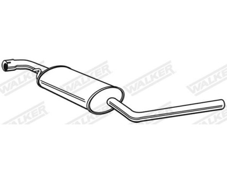 Middle Silencer 21036 Walker, Image 3