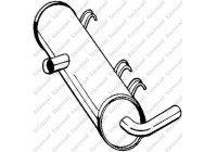 Middle Silencer 215-709 Bosal
