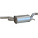 Middle Silencer 220-013 Bosal
