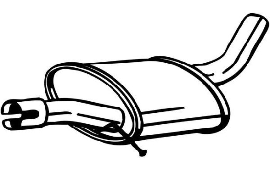 Middle Silencer 220-037 Bosal