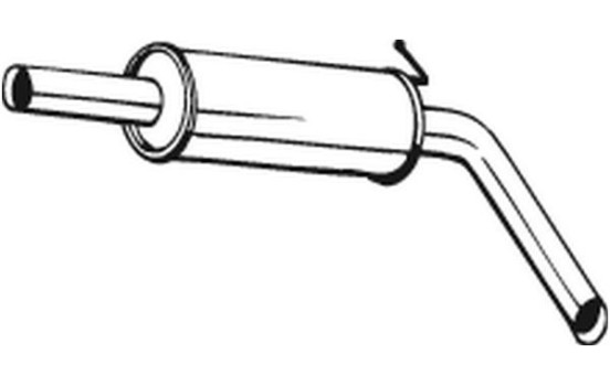 Middle Silencer 220-107 Bosal