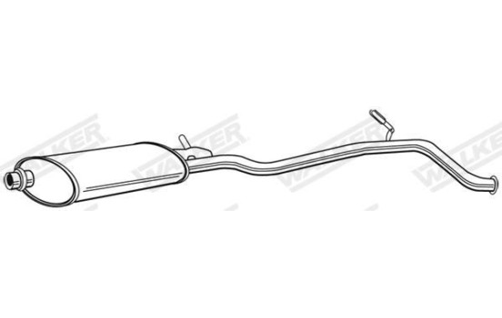 Middle Silencer 22369 Walker, Image 2