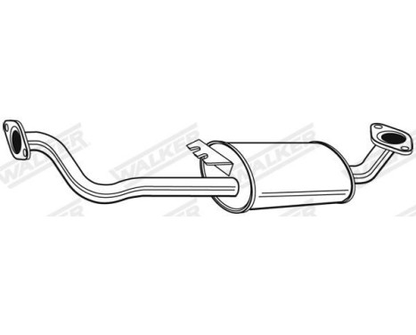 Middle Silencer 22588 Walker, Image 2