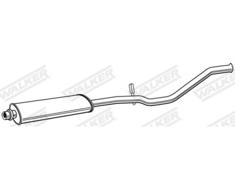 Middle Silencer 22618 Walker, Image 3