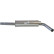 Middle Silencer 227-047 Bosal