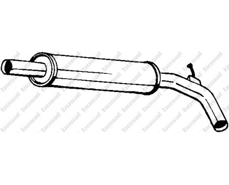 Middle Silencer 227-109 Bosal