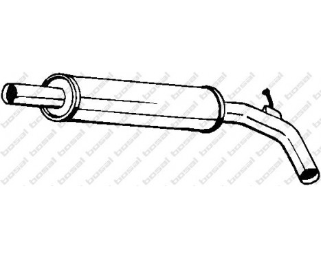 Middle Silencer 227-461 Bosal