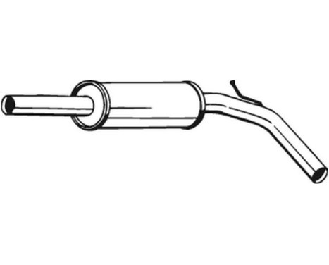 Middle Silencer 227-469 Bosal, Image 2