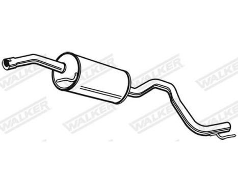 Middle Silencer 22772 Walker, Image 2