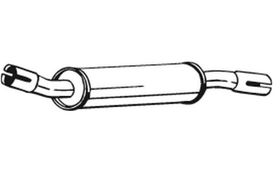 Middle Silencer 228-253 Bosal, Image 2