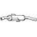 Middle Silencer 228-465 Bosal